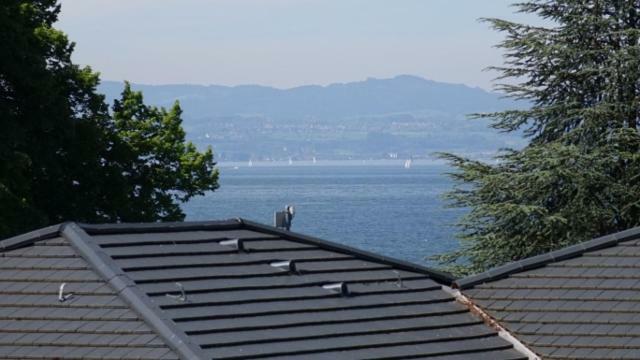 Seeblick Kampf Mit Fahrradgarage Nonnenhorn Eksteriør billede